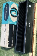 Vintage Argus 60 Slide Magazine w/ Box   Spill-Proof Design 35mm Slide Tray