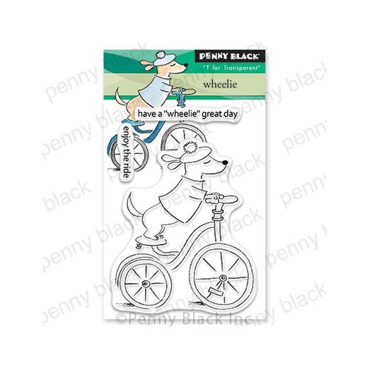 Penny Black Clear Stamps - Wheelie 30-903