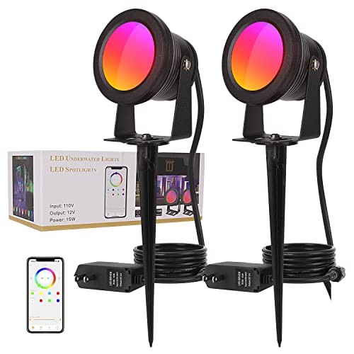 RUICAIKUN SMART OUTDOOR LIGHTS 15W BACKYARD LIGHTS US PLUG БЕЗ ПУЛЬТА ДИСТАНЦИОННОГО УПРАВЛЕНИЯ ЧЕРНЫЙ 6690₽