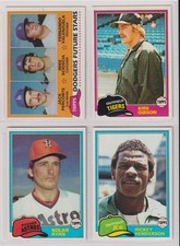 1981 Topps Baseball COMPLETE Set (726) - Valenzuela - Gibson Rookie - 541🔥⚾🔥
