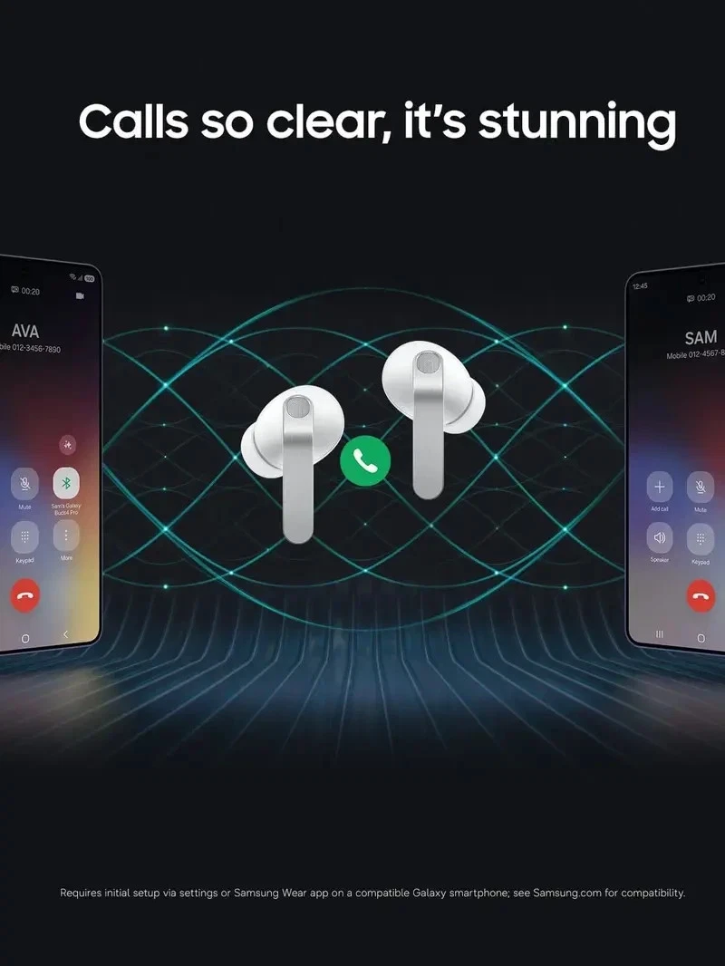 Auriculares inalámbricos Samsung Galaxy Buds4 Pro. Negro. NUEVO.