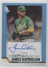 2023 Topps Big League Blue Foil James Kaprielian #BLA-KAP Auto 04cw