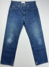 Jeans Lee Cooper W34 L30 uomo taglio dritto 100% cotone blu