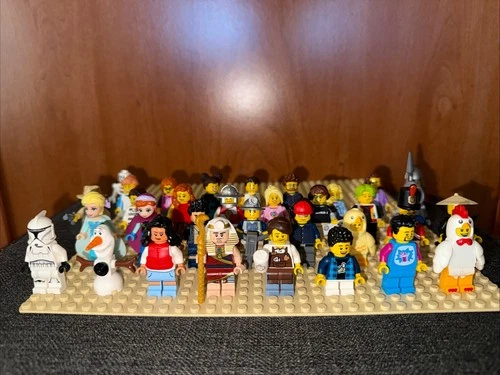 33 Lego Minifigures Lot City Disney Star Wars