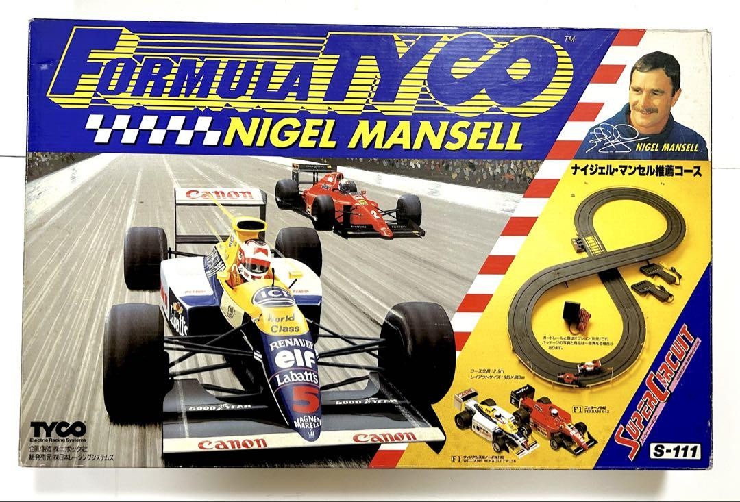 #FORMULA TYCO NIGEL MANSELL スーパーサーキット FORMULA TYCO NIGEL MANSELL Super Circuit set | eBay