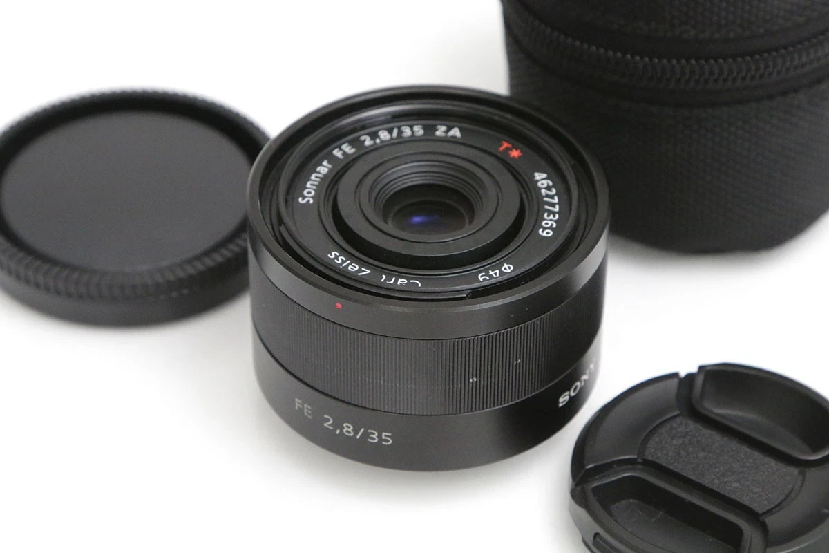 Exc+】 Sony Sonnar T* FE 35mm F2.8 ZA SEL35F28Z Mirrorless Lens