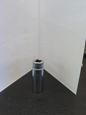 Snap-On Tools USA 3/8" Drive SFS-181  6-Pt  9/16" SAE Deep Chrome Socket  Used
