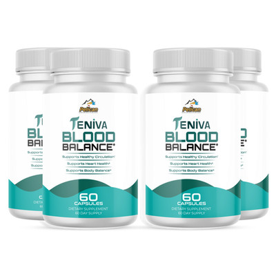 Teniva BLOOD BALANCE- Blood Support- 4 Bottles- 240 Capsules
