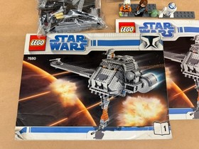 LEGO Star Wars 7680 The Twilight 4 Minifigures 882 Pieces No Box Pre-Owned