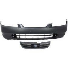 Bumper Cover Kit For 98-2000 Honda Accord Front 2-door Coupe 2pc With Grille Bumper Cover Kit For 98-2000 Honda Accord Front 2-door Coupe 2pc With Grille