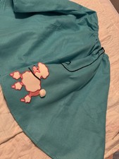 Fabulous 50's Blue Poodle Skirt Costume Adult Standard