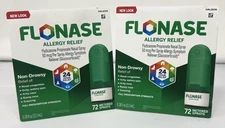 2Pack - Flonase Nasal Spray - 72 Sprays EXP 01/2026