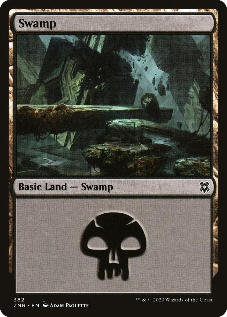 Swamp - [ZNR - 382] - Land - Magic - EN