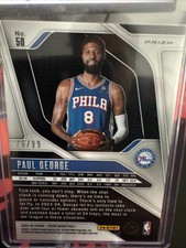 Paul George Basketball Serial Numbered Sports Trading Card Singles 