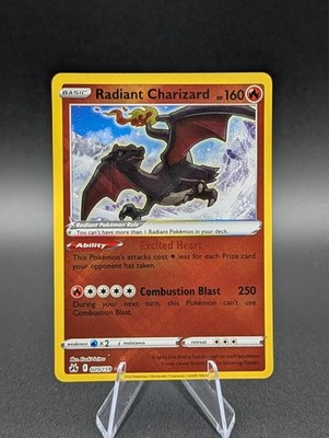 Pokemon TCG Radiant Charizard 020/159 Crown Zenith Holo 