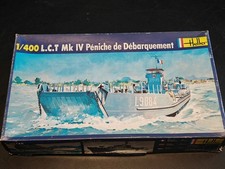 Vintage Heller 1/400 L.C.t Mk IV Landing Craft No Decals No 1095