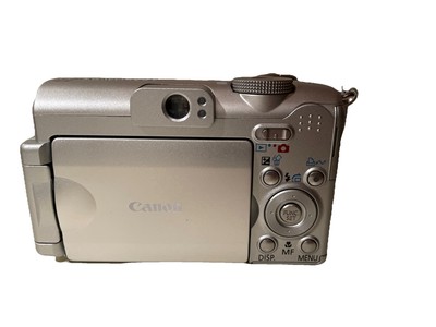 Canon PowerShot A630 8.0MP 4x Zoom CCD Digital Camera -Silver READ
