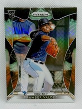 Framber Valdez 2019 Panini Prizm #82 Cosmic Haze Holo Rookie Card RC SP Tigers. rookie card picture