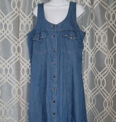 princess polly baby blue dress Denim Teacher Dress