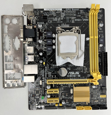 ASUS H81M-E Intel Socket LGA 1150 uATX PC Motherboard DDR3 Mainboard