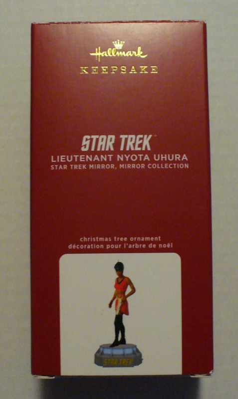 2022 Hallmark Keepsake Ornament Star Trek Leut. Uhura LIGHT & SOUND