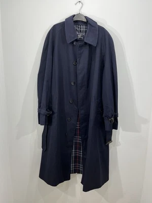 Trench Burberry Bleu Très Bon État Taille 50 - Photo 1/4