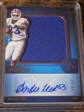 Andre Reed Cards, Rookie Card and Autographed Memorabilia Guide 35