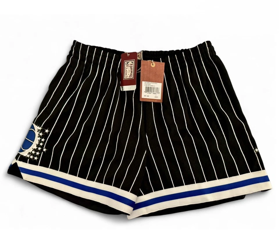 NWT Women's Mitchell & Ness Orlando Magic Jump Shot Shorts Size Large $85 MSRP - Image 2 of 4