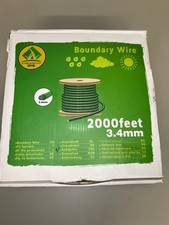 2000ft 3.4mm Heavy Duty Underground Dog Fence Boundary Wire Green Spool