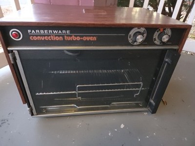Vintage Farberware Convection Turbo Oven Model 460 Tested Works 1970s Countertop