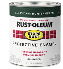 Rust-oleum Stops Rust Brush-on Paint - 32 Fl Oz Quart -multiple Colors Available