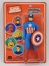 1979 MEGO CAPTAIN AMERICA MOC BEAUTIFUL RARE VINTAGE WGSH MARVEL COMICS FIGURE