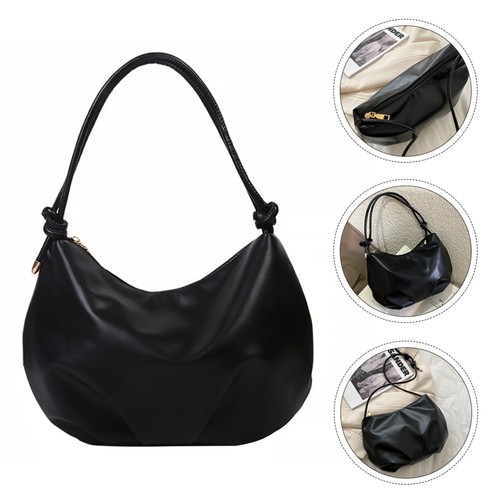 Borsa a tracolla stile coreano PU borsa a tracolla pratica borsa portaoggetti - Foto 2 di 12