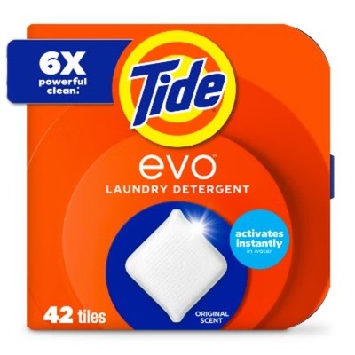 Tide Evo Original Laundry Detergent Tiles
