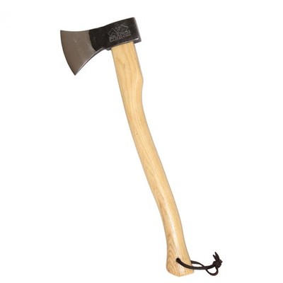 PRANDI German Axe 2.20lb - Hickory Handle 23.64in with Leather String - Ideal...