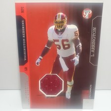 2005 Topps Pristine LaVar Arrington Jersey #135 Washington Redskins /900