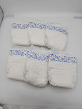Sample 6 NEW VTG 1999 Pampers Newborn Baby Dry Diapers