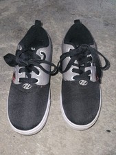 Unisex Kids Heelys Minecraft Black/Green Youth Size 2 Pre-owned No Box No Wheels