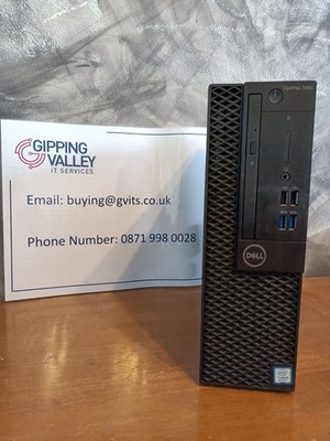 Dell OptiPlex 3060 SFF Intel Core i5-8500 CPU 8GB RAM 240GB SSD Windows 11 Pro
