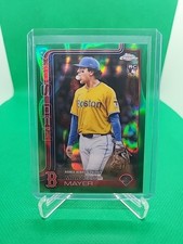 2025 Topps Chrome Update Series - Rookie Debut Marcelo Mayer #USC117 Green Lava