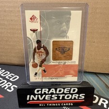 Jason Terry 2000-01 SP Game Floor Authentic #JT Atlanta Falcons