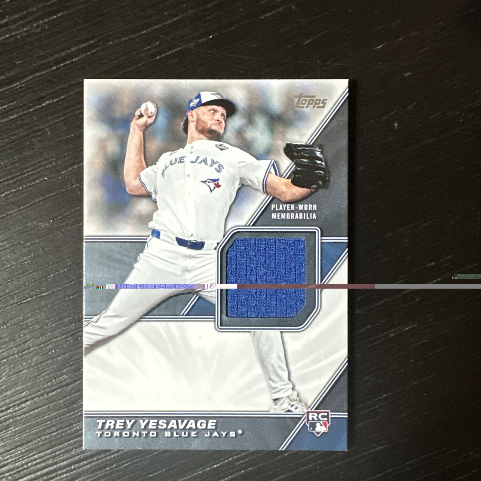 2026 Topps Series 2 #MLM2-TY Trey Yesavage Jersey Relic RC Blue Jays