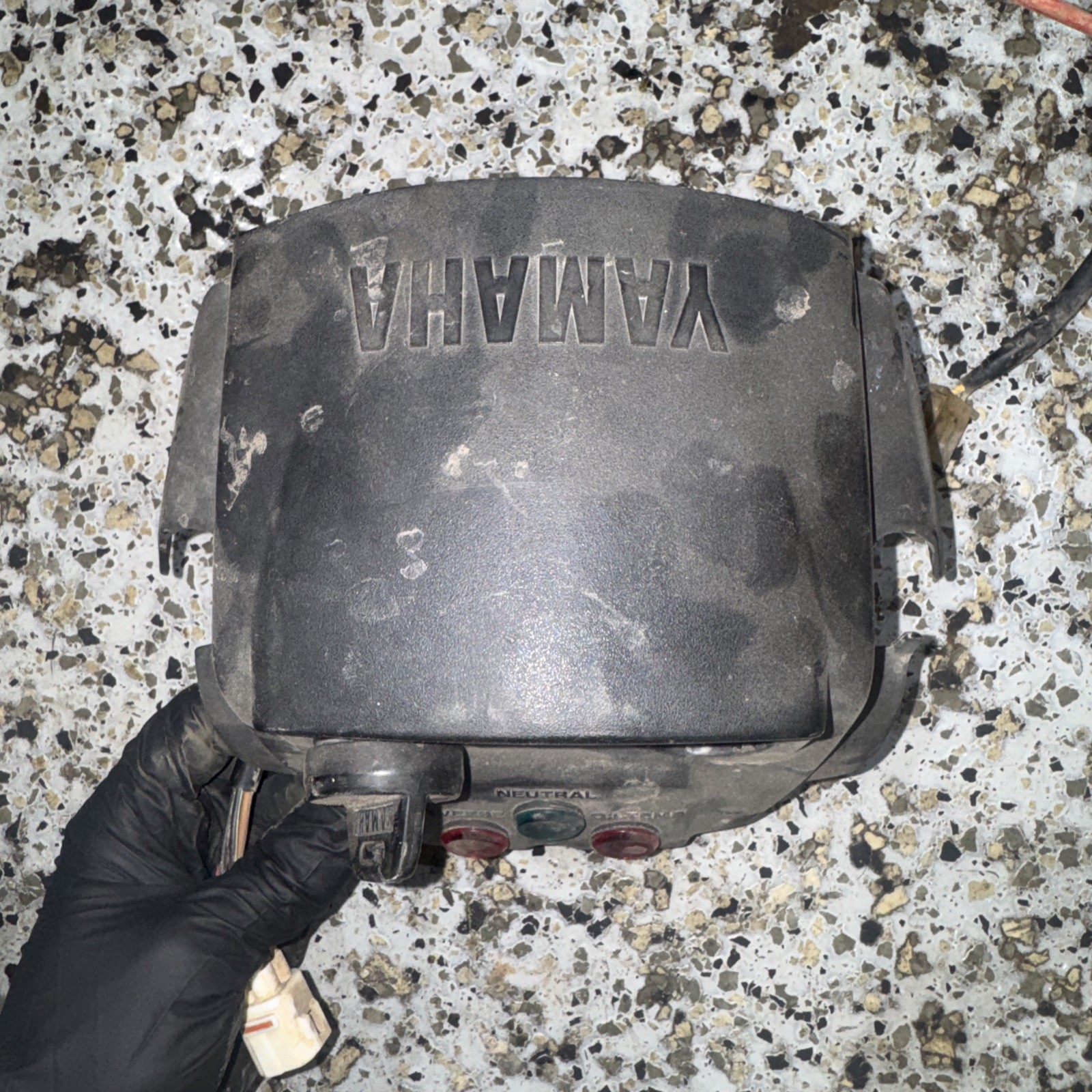 1997 Yamaha Wolverine 350 YFM350FX 4x4 DASH IGNITION DISPLAY PANEL P933 ...