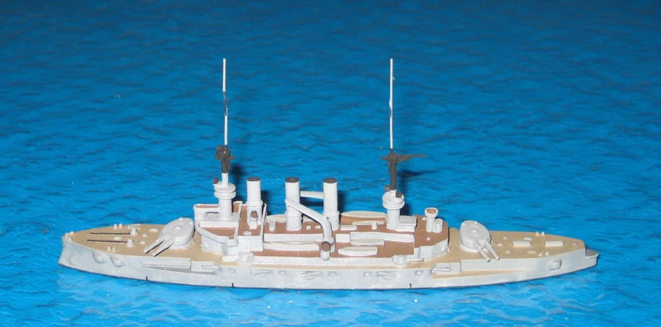 SMS Linienschiff SCHLESIEN, Navis 10a, Metall, 1:1250