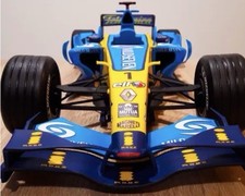 Modellino auto F1 RENAULT R26 replica completa scala 1/8 stampato in 3d viene fornito anche con decalcomanie