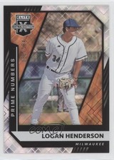 2021 Panini Elite Extra Edition Prime Numbers A 52/194 Logan Henderson #116 0qc1