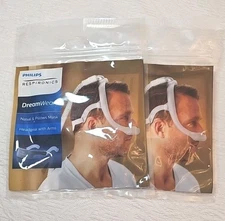 Phillips DreamWear Nasal Pillow Mask Headgear w/ Arms 1116751 New 