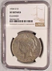 1934 S Peace Silver Dollar NGC XF DETAILS EXTRA FINE CIRCULATED $1 Coin