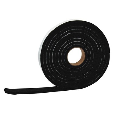 AP Products 018-3163817 50' Black Vinyl Door/Window Foam Seal