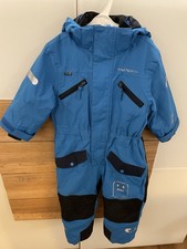 Jungen Skianzug Schnee Einteiler 86/92 True north Blau wasserdicht Winddicht